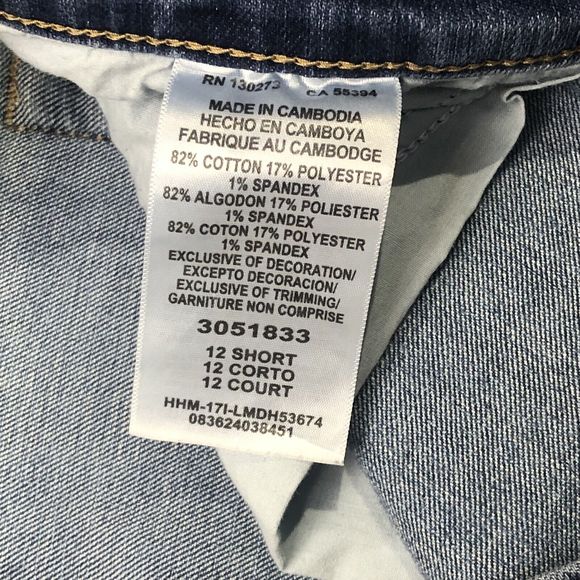 Lee womens relaxed fit straight jeans size 12 SHORT stretch BLUE wash - Picture 9 of 14